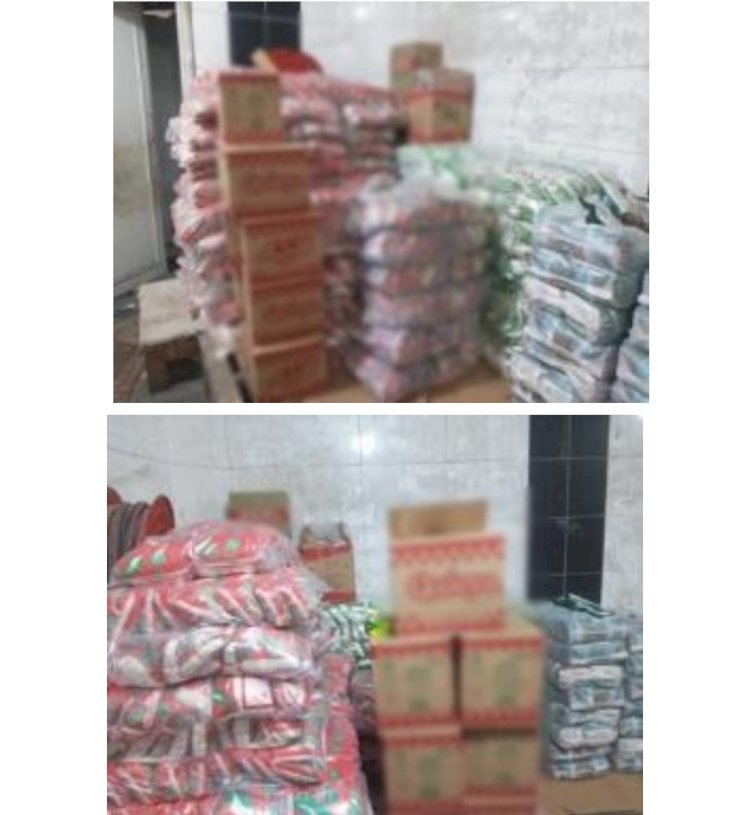 ضبط مصنع لتعبئة السكر بدون ترخيص