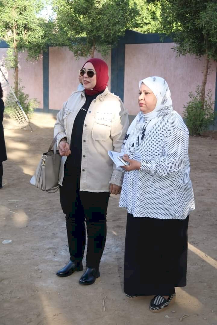 استعدادًا للانتخابات الرئاسية.. مديرعام إدارة قنا تتفقد مقار اللجان الانتخابية بمدرسة  الشهيد محمد جمال نصارى ( الحديثة ) سابقاً 