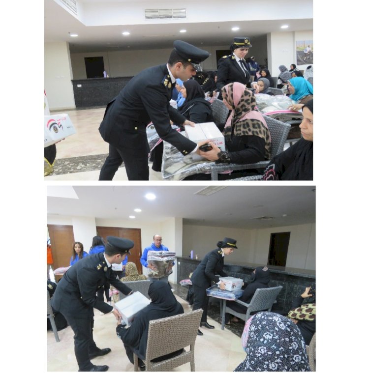 الداخلية:قافلة انسانية لمنطقة الاسمرات بالقاهرة