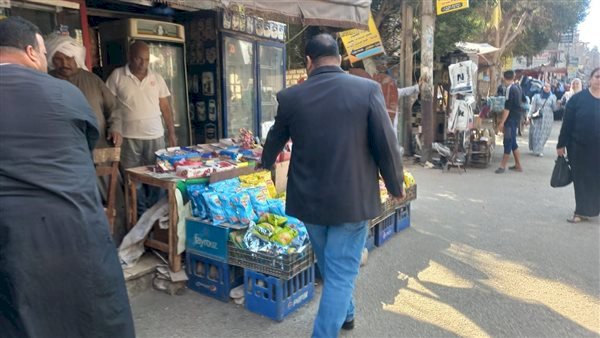 استمرار الحملات الميدانية لضبط حركة الشارع بمركزين بالمنيا