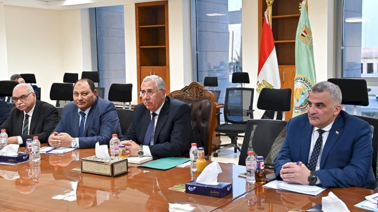 وزيرا الزراعة والري يترأسا اجتماع اللجنة العليا لبحث الموضوعات المشتركة