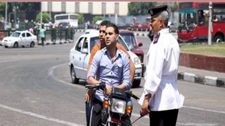 519 مخالفة على قائدي الدراجات النارية