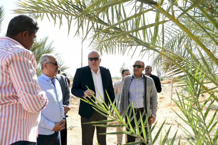 لمتابعة سير العمل والإنجاز .. محافظ قنا يتفقد مشروعات الأمن الغذائي بالمعنا