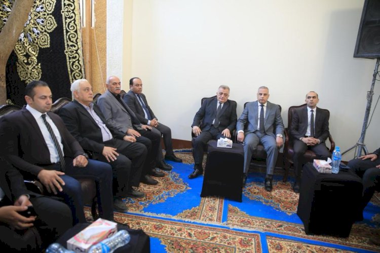 الفقي وشرباش يؤديا واجب العزاء في وفاة النائب خليفة رضوان