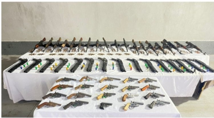 حملات مستمرة لضبط الهاربين من احكام وتجار الاسلحة بدمياط واسيوط