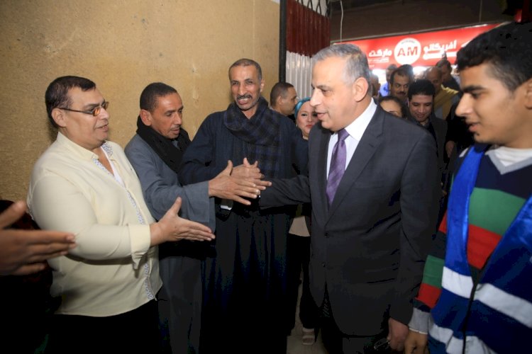 الفقي يتابع سير الانتخابات بسوهاج