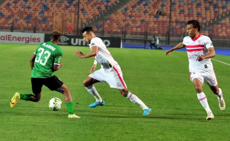 الزمالك و ساجرادا الأنجولي في الكونفيدرالية التشكيل والقنوات الناقلة