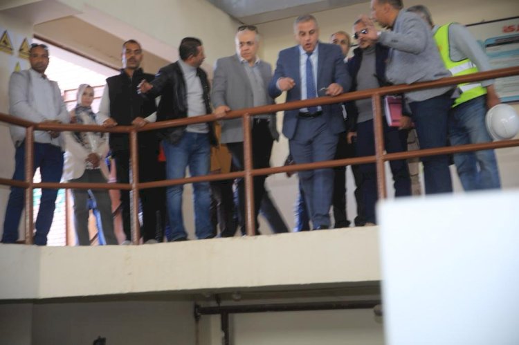 الفقي يتفقد محطات المياه واصطفاف المعدات بسوهاج