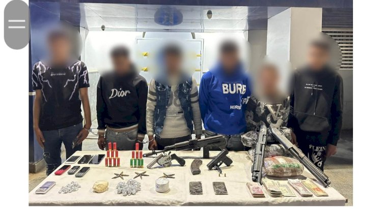 وقوع تشكيل عصابي تخصص اسلحة ومخدرات بالدقهلية