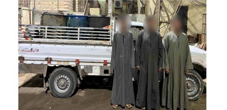 ضبط حرامية السولار بقصد بيعه في السوق السوداء بالاقصر واسوان