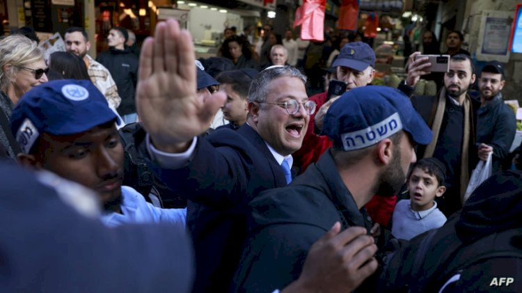 الإرهابي بن غفير مصمم علي تهجير أهل فلسطين