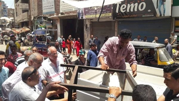 تحرير 50 محضر إشغال وإزالة 15 إعلانا غير مرخص خلال حملات تفتيشية بمراكز المنيا