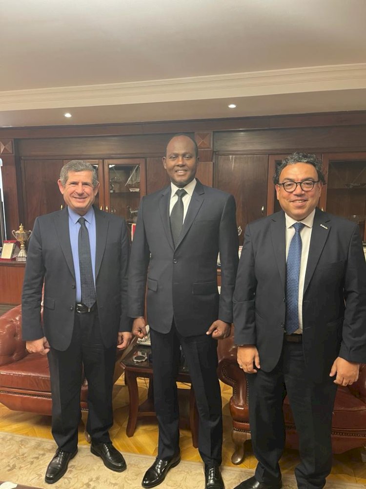 مصر للتأمين تستقبل العضو المنتدب للشركة الإفريقية لاعادة التأمين لبحث أوجه التعاون