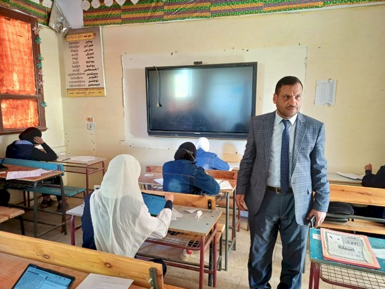 انتظام أعمال امتحانات الصفين الأول والثاني الثانوي بأبوتشت 