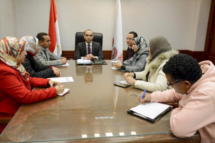 القاضي يلتقي فريق مبادرة" القرية الخضراء"بسوهاج