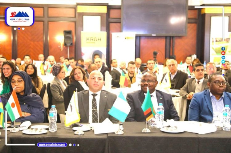 م.هيثم حسين يشارك في مؤتمر جمعية رجال الأعمال المصريين الأفارقة للإحتفال بعيدها الثالث