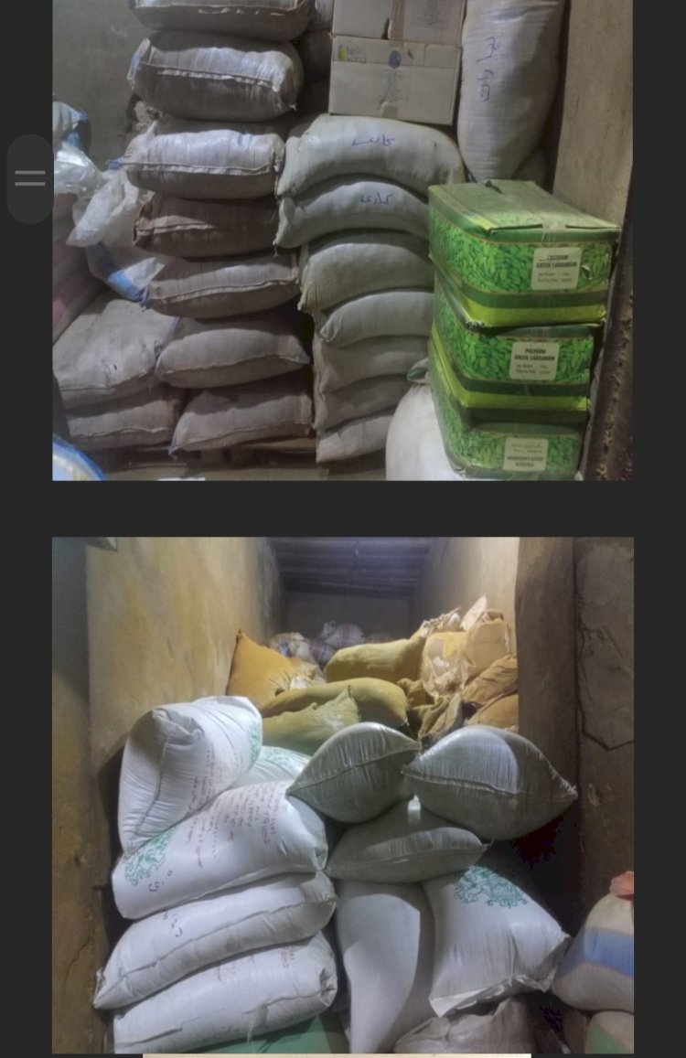 ضبط سلع تموينية مجهولة المصدر بالقاهرة