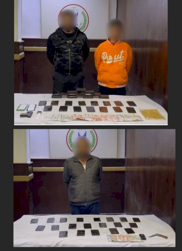 ضبط تاجرين اسلحة ومخدرات بالقاهرة