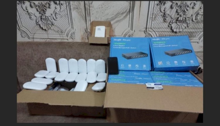 ضبط بياع اجهزة الريسيفر المعدة لفك شفرات القنوات الفضائية