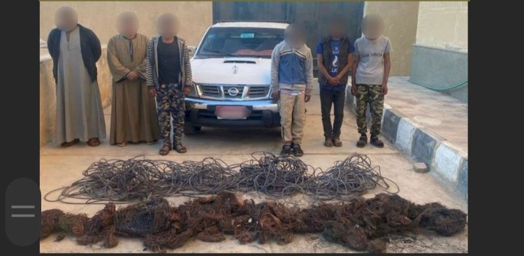 القبض علي تشكيلات  السرقات المتنوعة