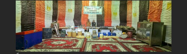 ضبط تشكيل عصابي تخصص تصنيع المخدرات بالاسماعيلية