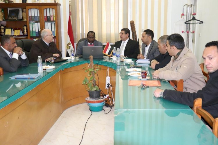 بحوث الثروة السمكية يستقبل وفد منظمة"الفاو"