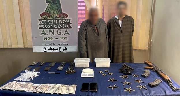 ضبط اخطر تجار المخدرات بسوهاج والاسماعيلية ومطروح