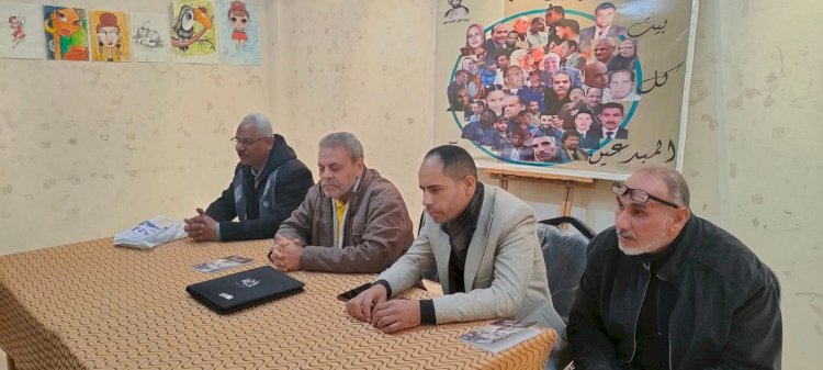 صراع الأديب محمد خطاب في نادي أدب طهطا