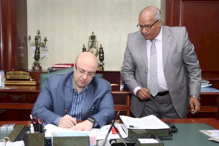 محافظ بني سويف يعتمد نتيجة امتحانات الفصل الدراسي الأول للشهادة الإعدادية