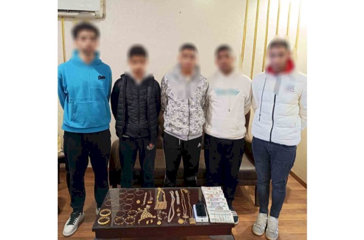 القبض علي كتيبة اشعال النيران بفيلا المقطم