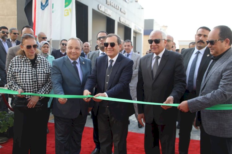 افتتاح محطتين غاز جديدتين بالجيزة