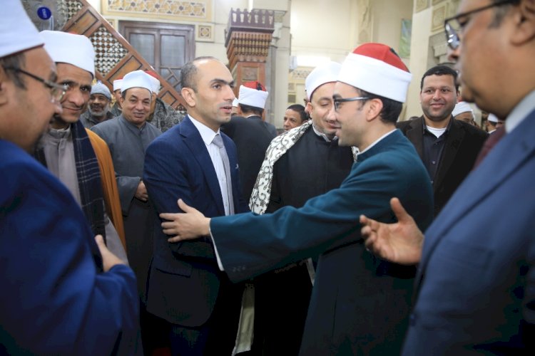 القاضي يشهد احتفال الاوقاف بذكري الاسراء والمعراج