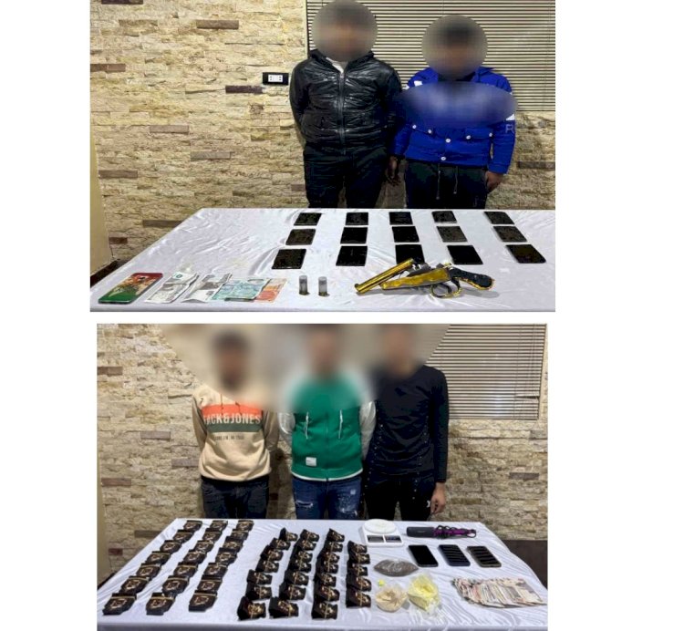 ضبط "١٣"تاجر مخدرات بالقاهرة