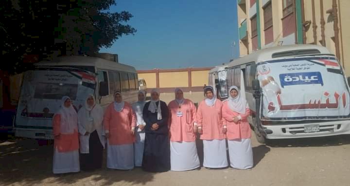 توقيع الكشف وتوفير العلاج لـ1200 حالة في قافلة طبية مجانية نفذتها صحة بني سويف ضمن "حياة كريمة"