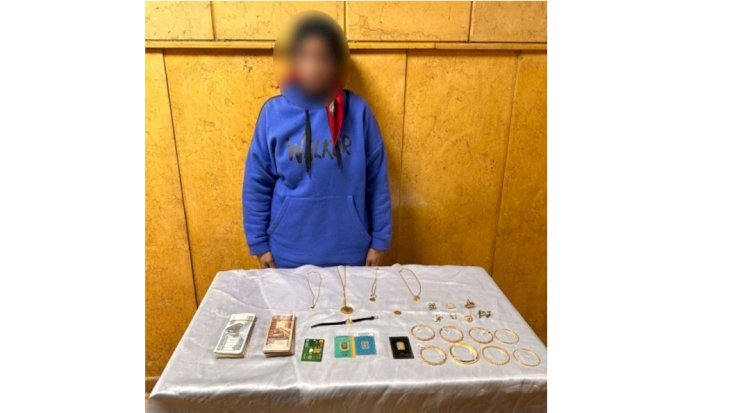 العاملة سرقت المشغولات الذهبية