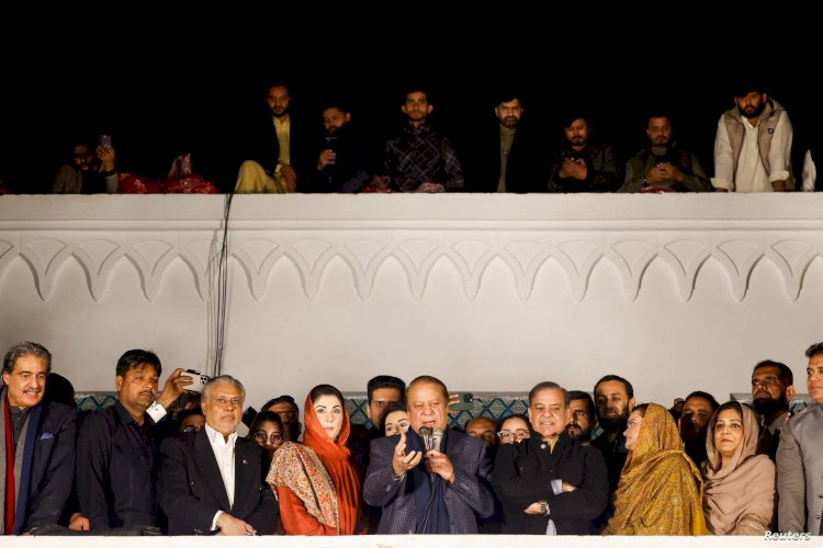 رغم عدم انتهاء الفرز: نواز شريف يعلن فوزه بانتخابات باكستان