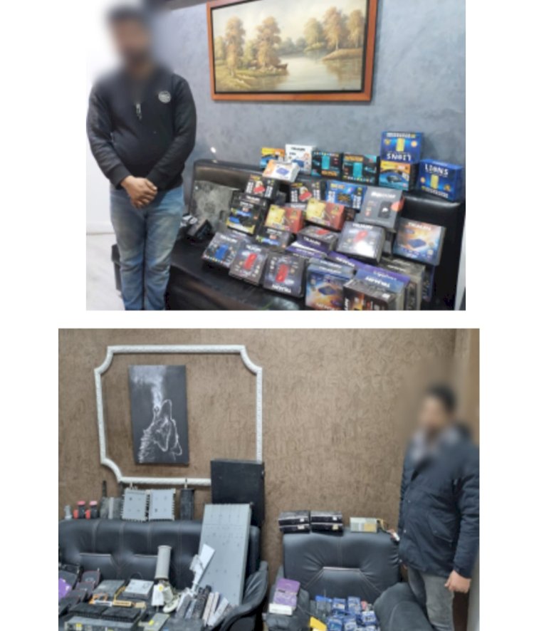 ضبط شبكات لبث القنوات المشفرة بدون ترخيص