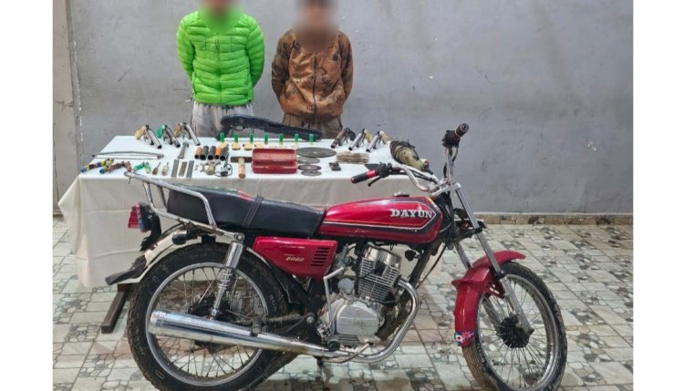 ضبط ورشة لتصنيع وبيع الاسلحة