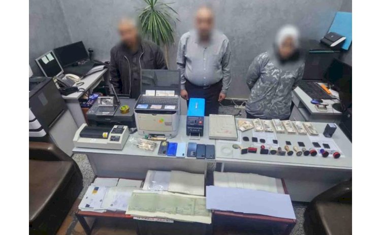 سقوط اخطر تشكيلات تزوير المحررات