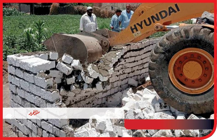 الأجهزة التنفيذية بالمنيا تبدأ المرحلة الثانية للموجة ٢٣ لإزالة التعديات