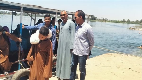 حملات تفتيشية على المعديات النيلية بقريتي الحاج قنديل وتل بني عمران بديرمواس بالمنيا