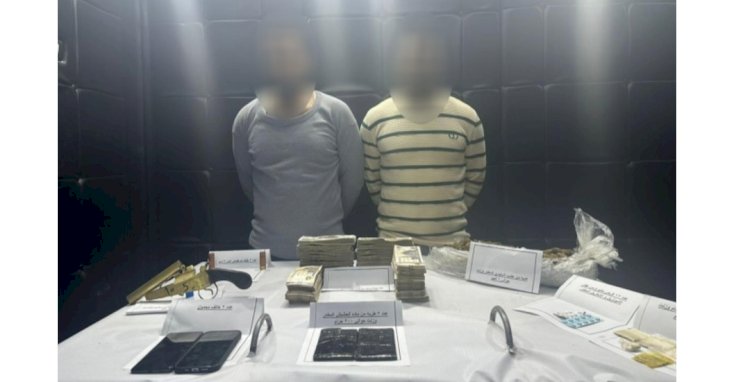 القبض علي عاطلين وربة منزل وبحوزتهما المخدرات بالمنيا
