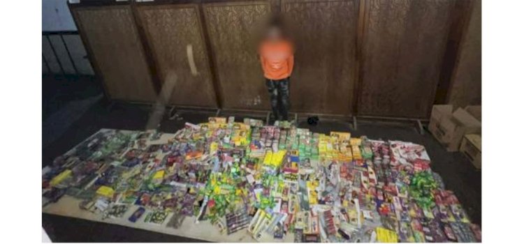 سقوط اخطر تاجر للالعاب النارية بالاسكندرية