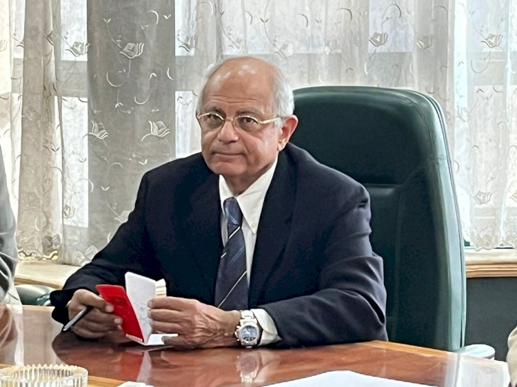 السفير حسين  هريدي :مصر تتحمل الدفاع عن القضية الفلسطينية منذ عام 1948