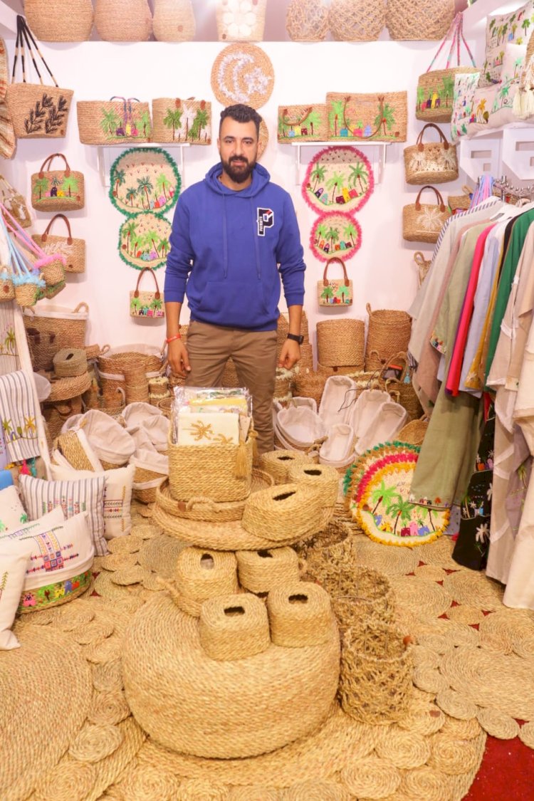 ناصر الاجتماعي يشارك في الدورة "٦٦"لمعرض ديارنا للحرف اليدوية والتراثية