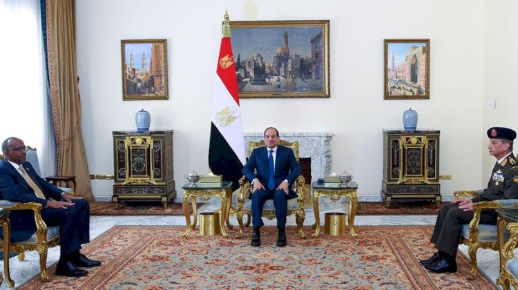 الرئيس عبد الفتاح السيسي يستقبل وزير الدفاع الكيني