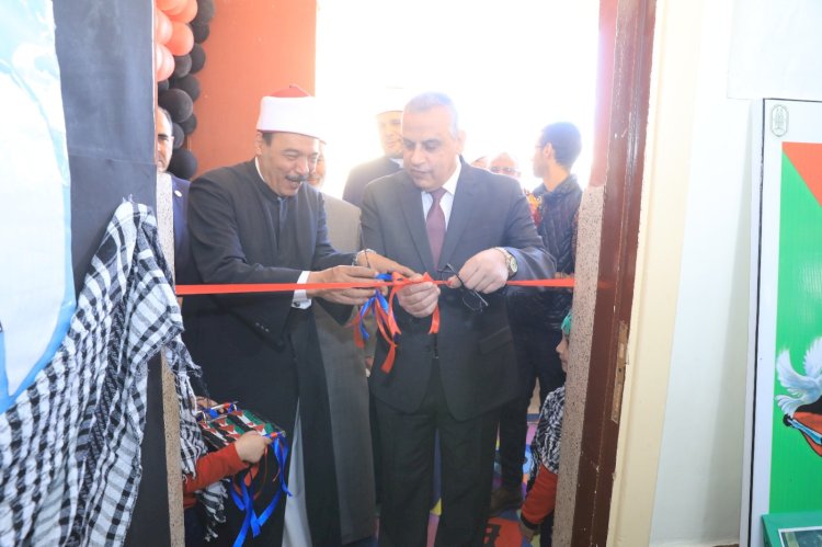 الفقي يفتتح معهد الامام علي بن ابي طالب الازهري