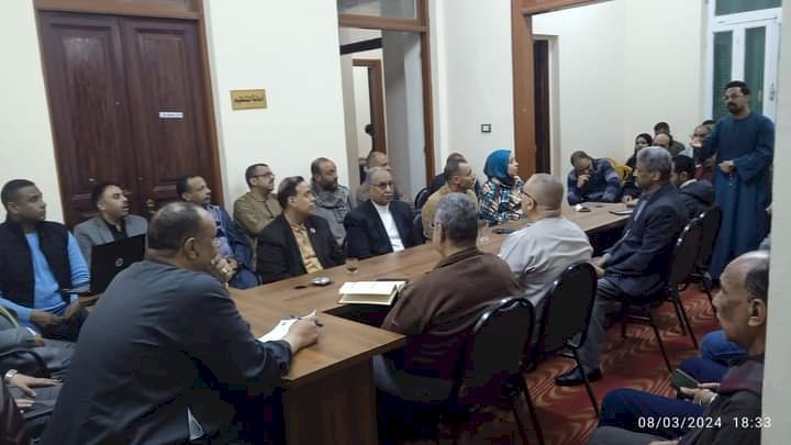 حزب مستقبل وطن بقنا يعقد اجتماعا لبحث خطة العمل خلال شهر رمضان المعظم