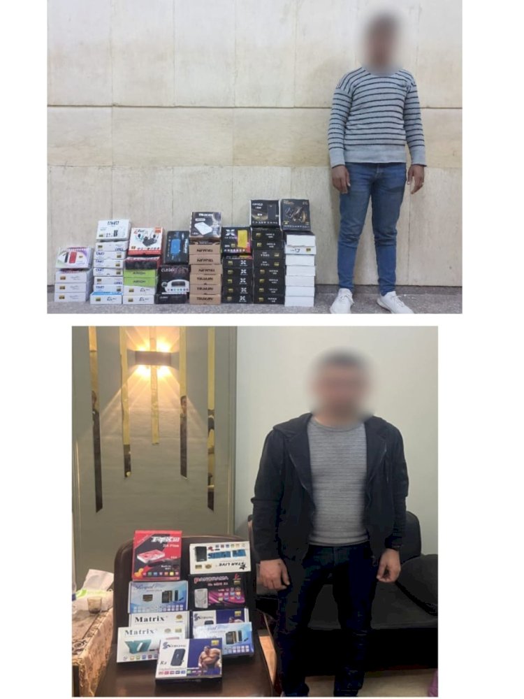 ضبط متخصصين في سرقة القنوات المشفرة