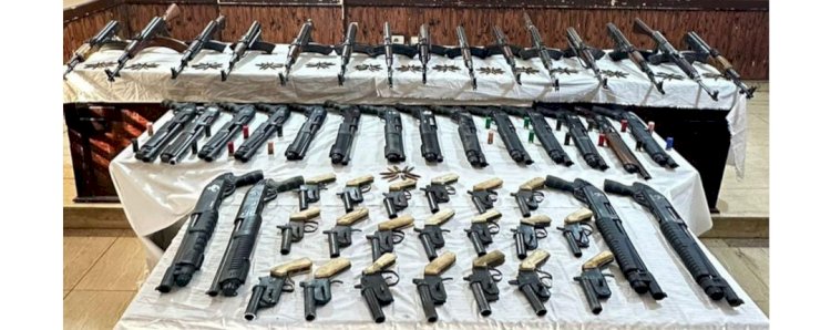 ضبط تجار الاسلحة في اسيوط واسوان ودمياط